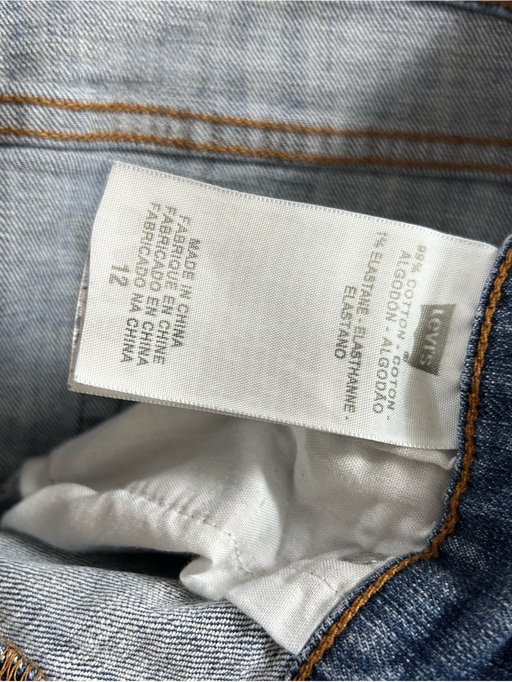 Levi's Medium Blue Straight-Leg Women's Jeans - Picture 4 of 6
